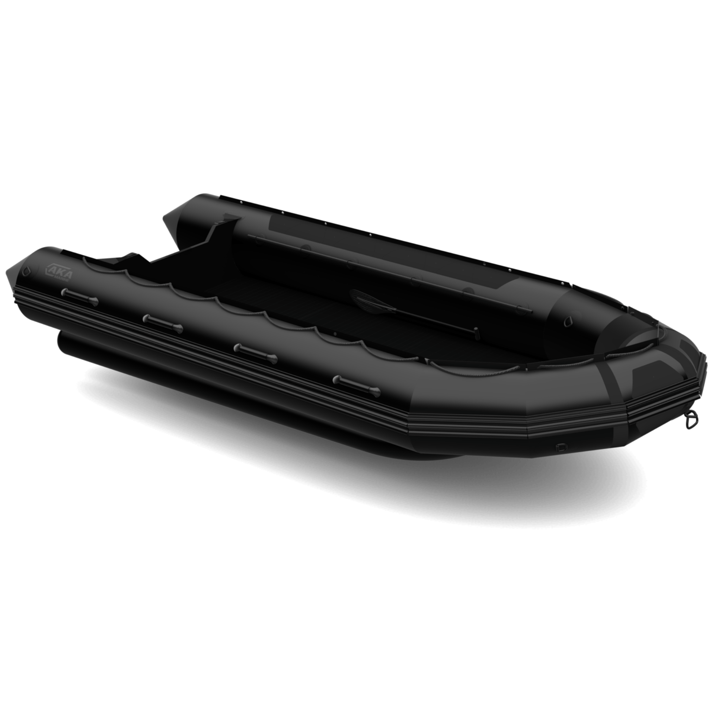 AKA Marine F59H-C 5,85m-neopreen-hypalon-zwart-heavy-duty-werkboot