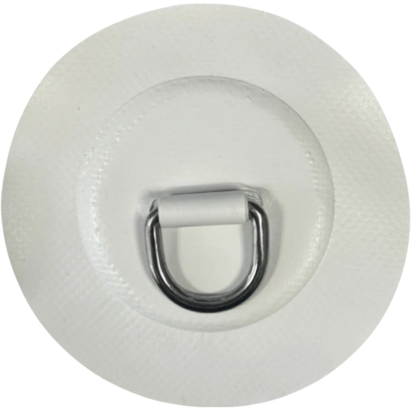 Zodiac Online Shop Z6127  witte PVC D-ring van 25mm met RVS oog voor rubberboten