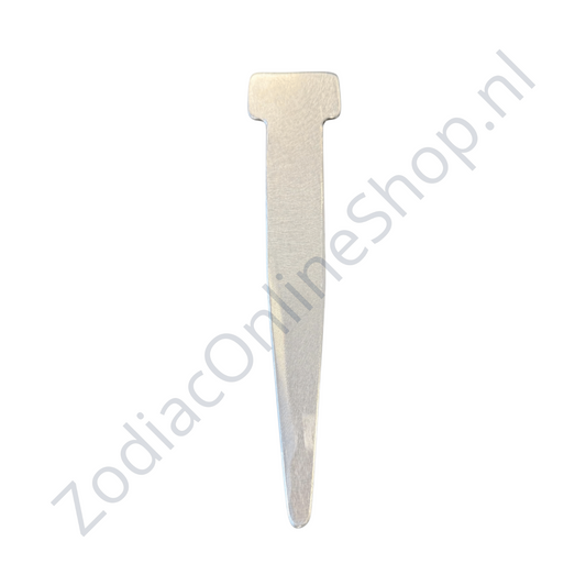 Zodiac  RVS spatel duwer stompe punt Z7035