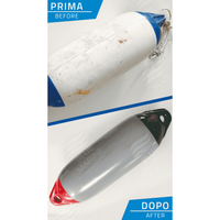 flexibele rubberbootverf - elastic gum paint - Blue Marine