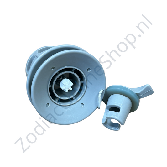 B085 - Bravo 2001 valve de bateau pneumatique en caoutchouc grise