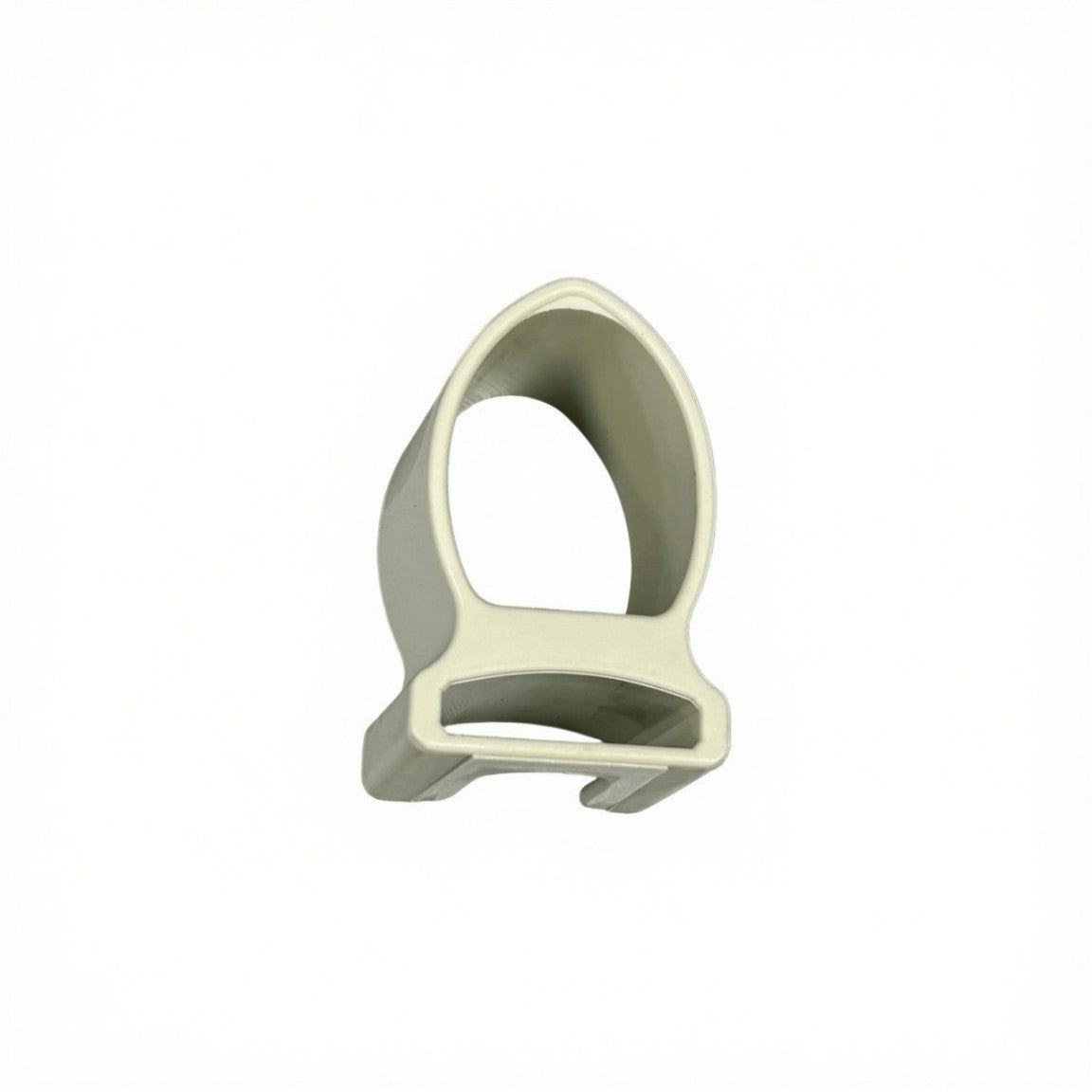 Grijze Zodiac Online Shop Z2815 peddelclip voor rubberboten, geschikt voor peddels met een diameter van 3,5 cm.