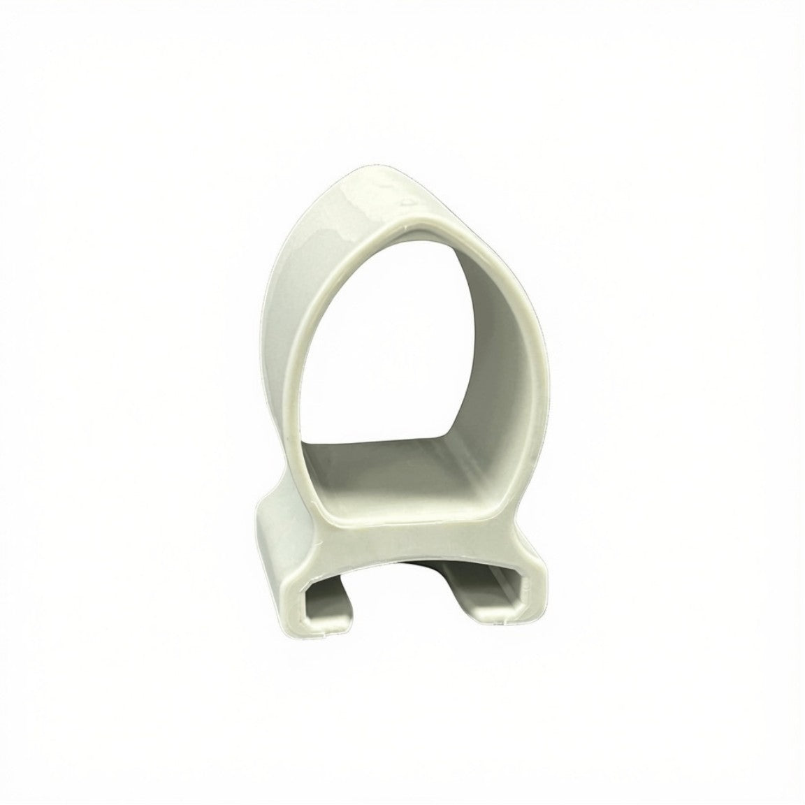 Grijze Zodiac Online Shop Z2815 peddelclip voor rubberboten, geschikt voor peddels met een diameter van 3,5 cm.