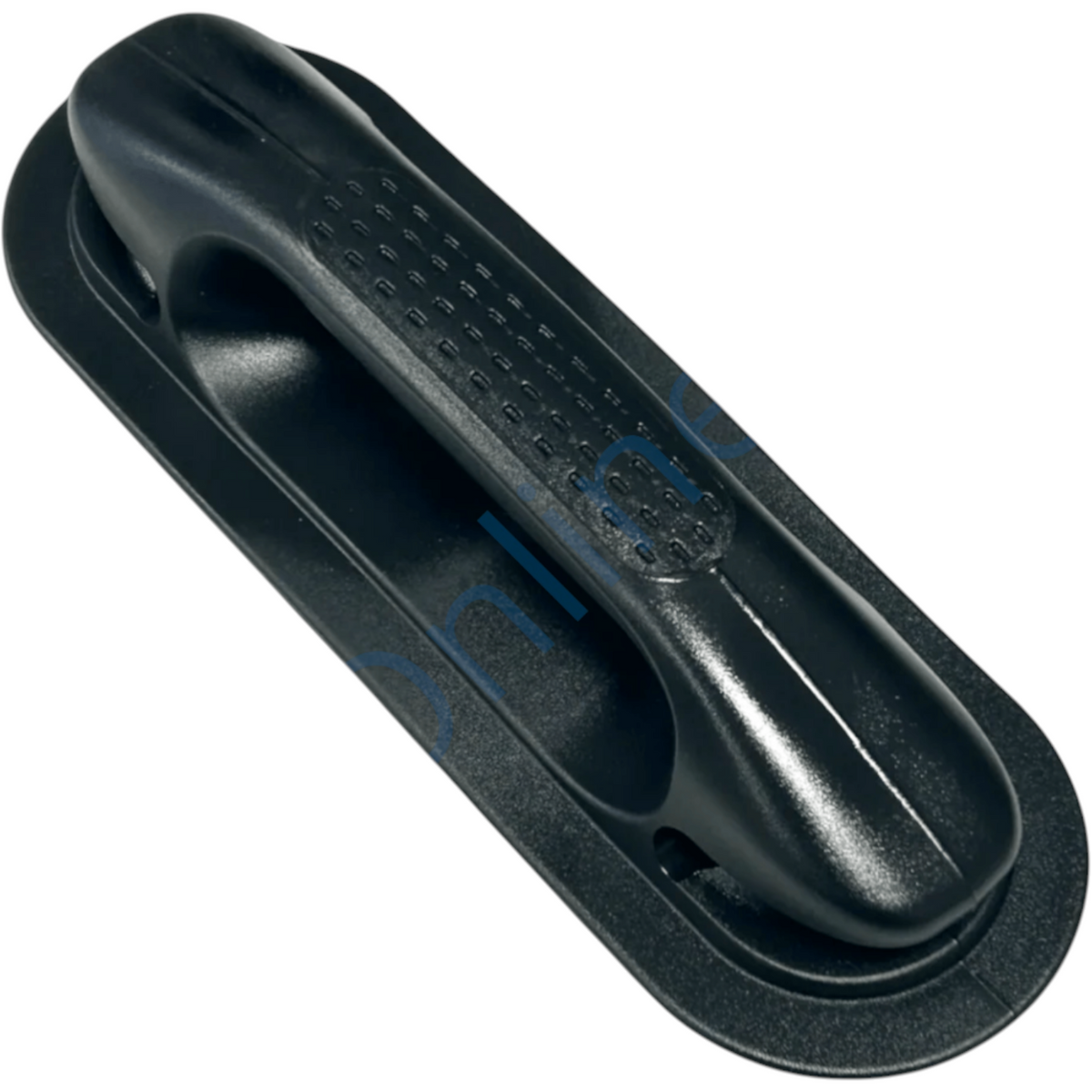 Zodiac Online Shop B086 zwarte Evolution PVC handgreep voor rubberboot of RIB met geïntegreerde lijngeleider