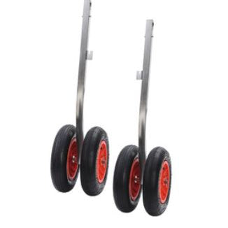 Spiegelwielen voor Zodiac Nomad aluminium tender - heavy duty