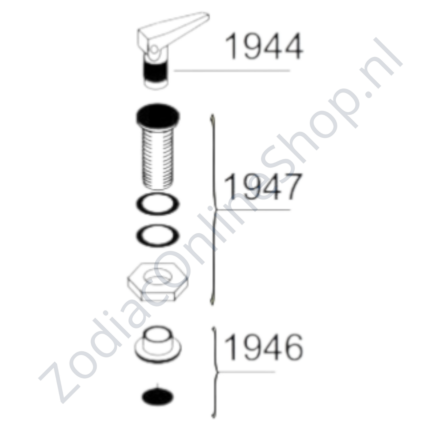Zelflozer overzicht knikmechanisme