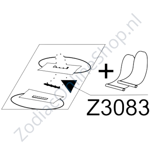 Z3083 - fixation de banc de nage pour anciens modèles Cadet