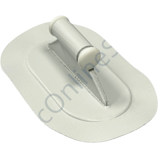 Z60660 - support de tube - PVC - gris clair